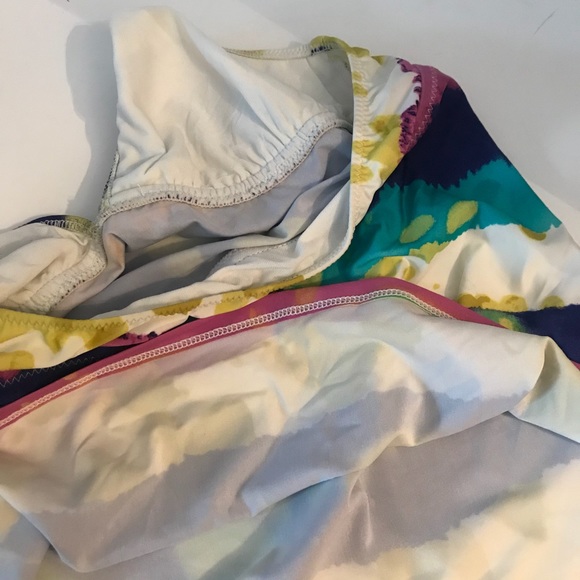 Tankini Top only ABS by Allen Schwartz Swimwear Multicoloured Size 6 - Picture 12 of 12